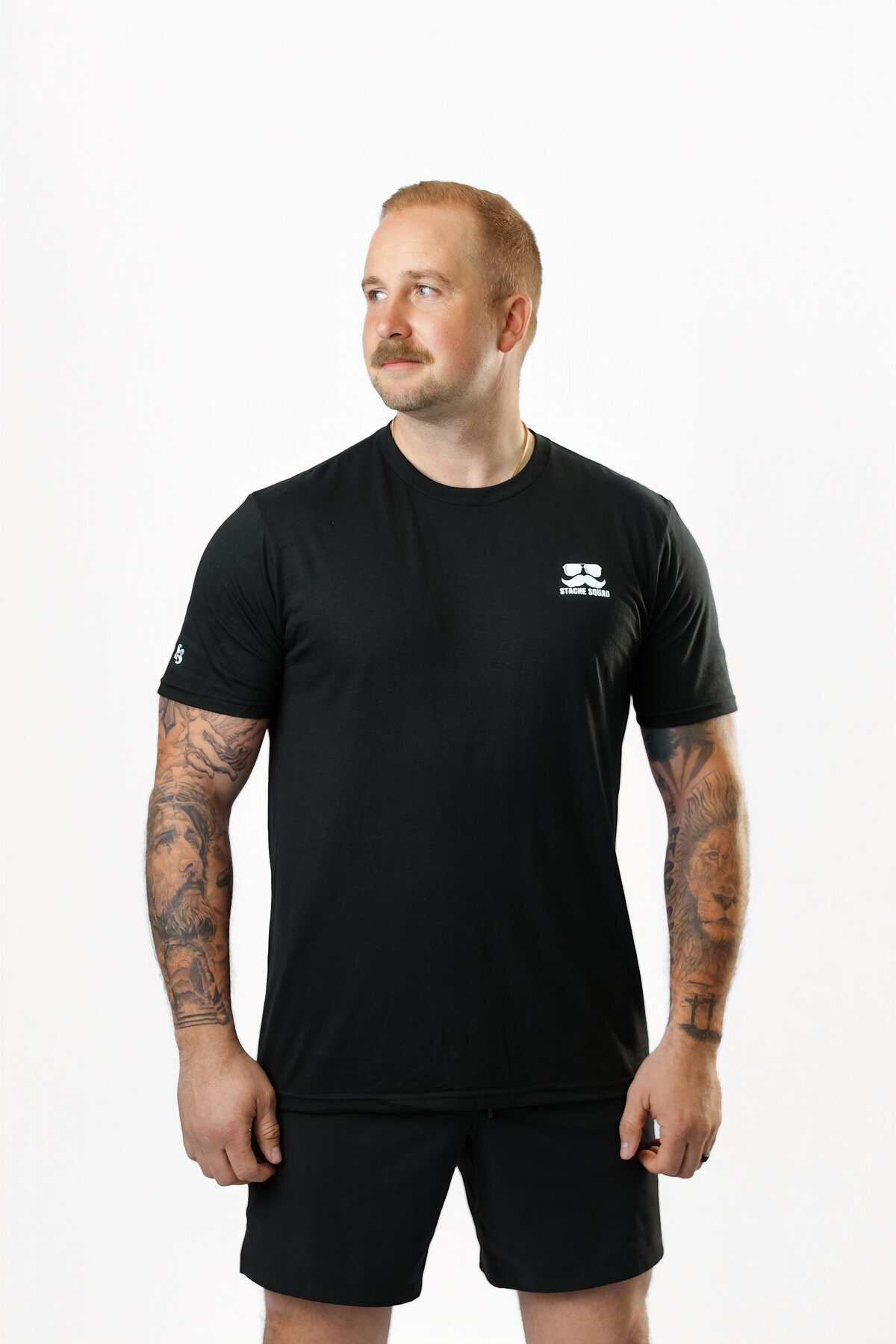 Stache Tees